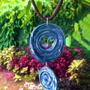 Colar Espirais Duplos