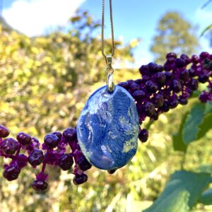 Colar Azul Pedra